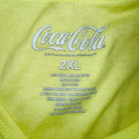 NWOT Junior’s XXL Coca Cola Sprite Graphic LS TShirt - Picture 2 of 5